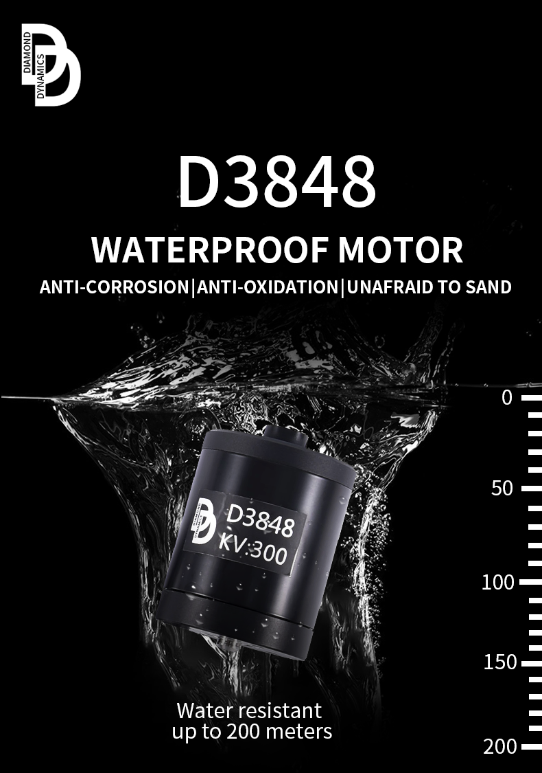 D3848 全防水电机