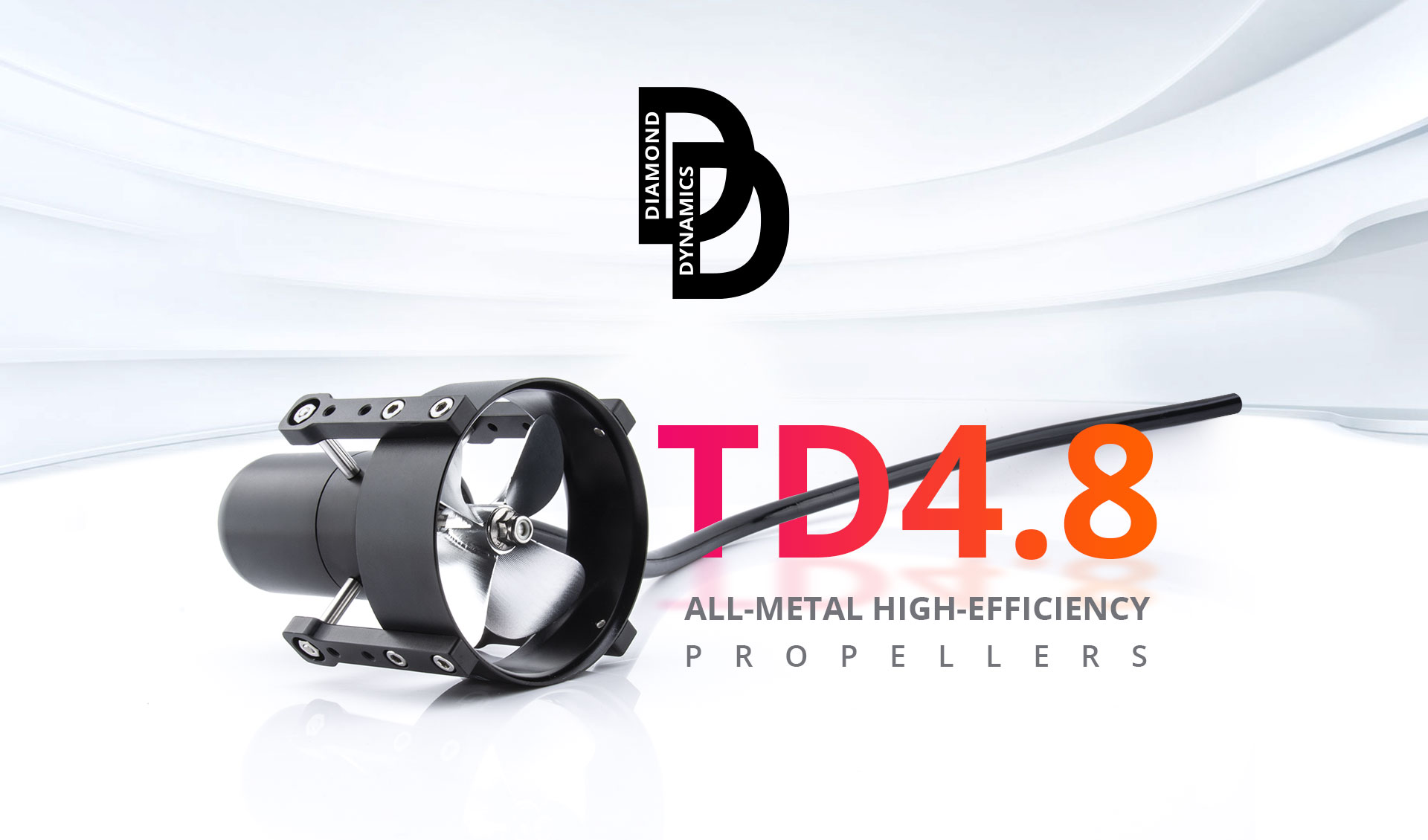 4.8KG of thrust! Underwater thruster TD4.8 released